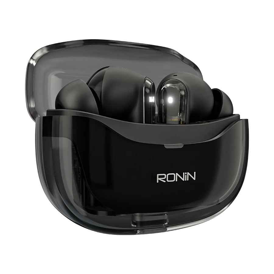 ronin-earbuds-lucid-r7135-pakistan Ronin Earbuds Lucid R-7135 TWS earbuds with charging case