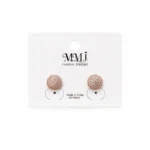 Small sparkling earrings for everyday and party wear
