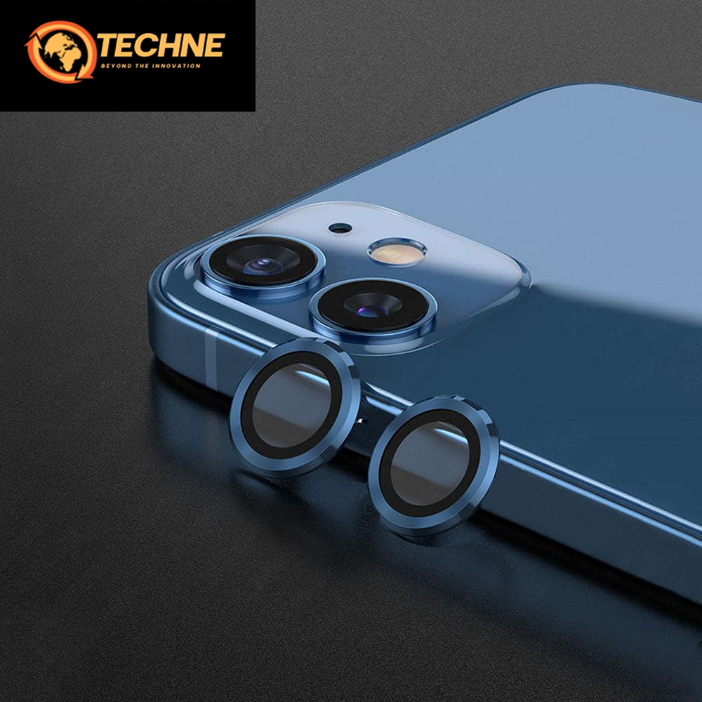 iPhone 11 Protector - Metal Ring Blue