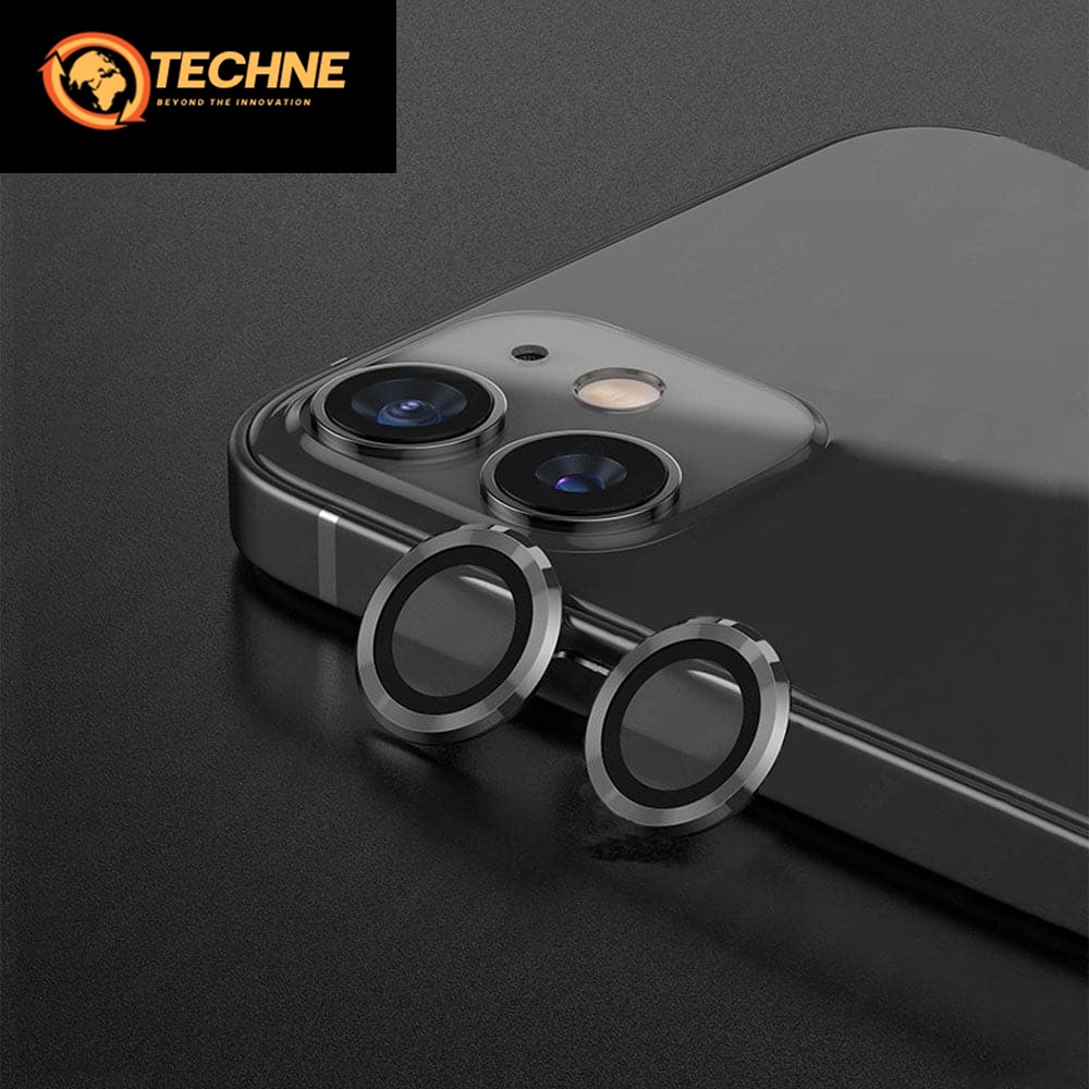 iPhone 11 Protector - Metal Ring Camera Glass Protector