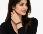 Multi-row stone bracelet for women