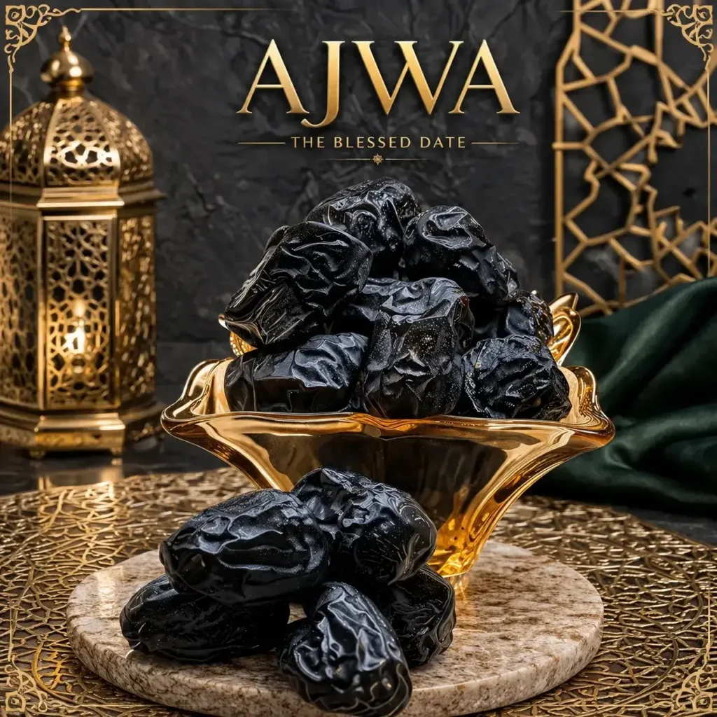 Premium Ajwa Dates (Khajoor) from Madinah – Fresh & Original