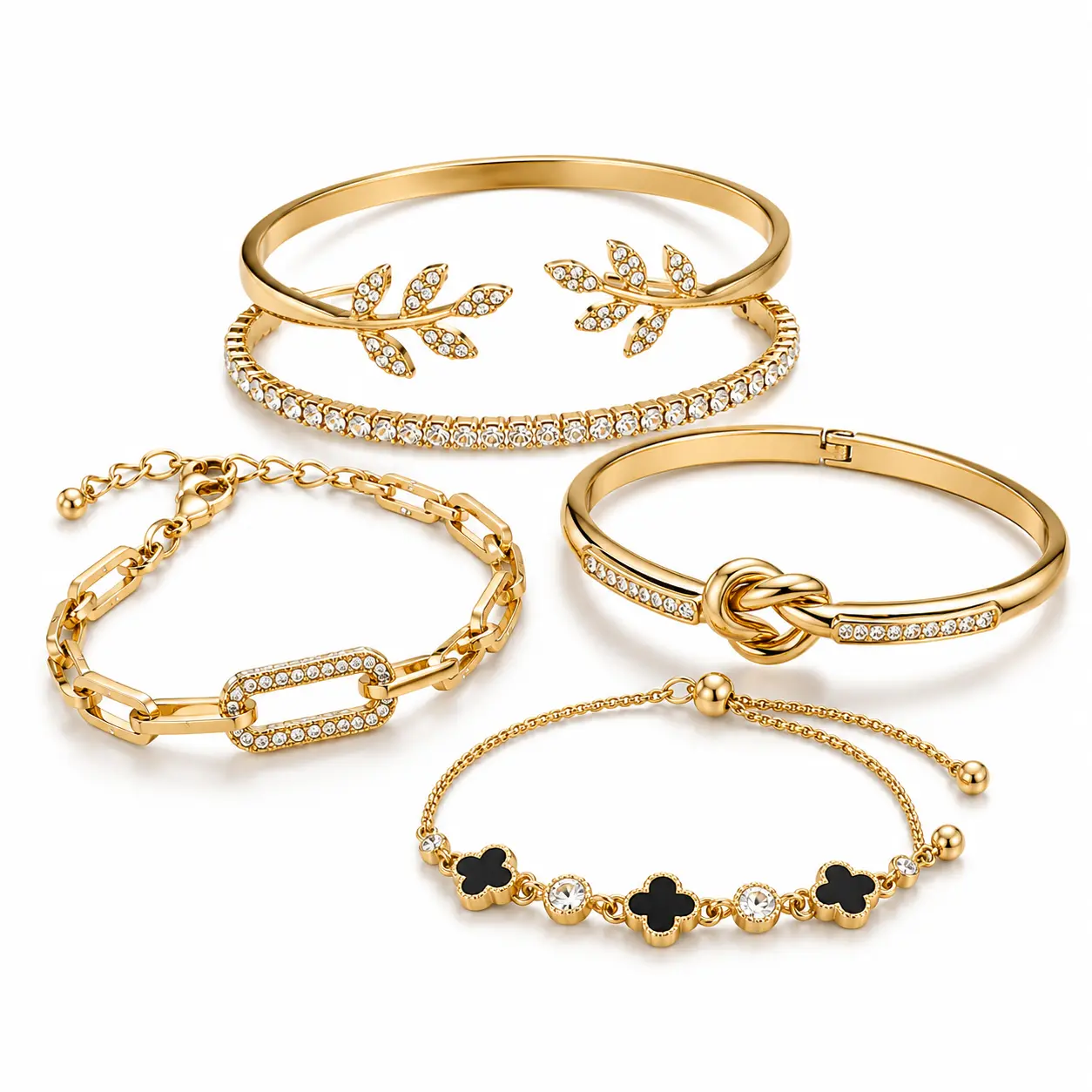 Artificial bracelets collection
